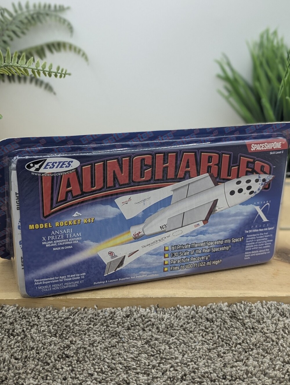 Estes Launchables Spaceshipone Rocket Kit NIB